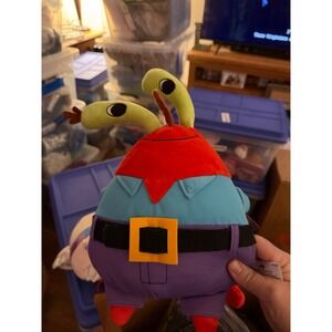 Nickelodeon Spongebob Squarepants Mr Krabs Plush Toy NWT